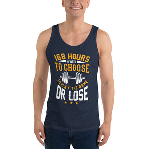 Play The Game Unisex Tank