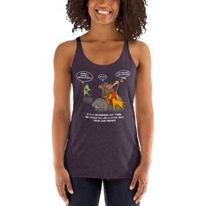 It's A Wilderness Women's Triblend Racerback Tank