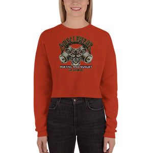 Musclewear LA (Umber) Women's Cropped Sweatshirt
