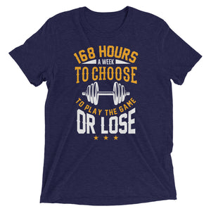 Play The Game Unisex Triblend Tee