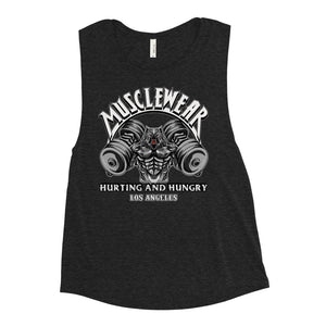 Musclewear LA (White) Women's Muscle Tank