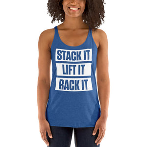 Stack It Women's Triblend Racerback Tank