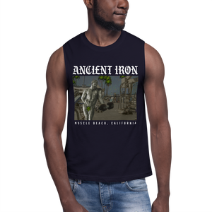 Ancient Iron Muscle Beach Unisex Muscle Shirt