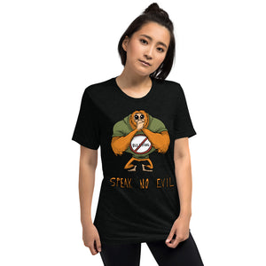 Speak No Evil Unisex Triblend Tee