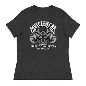 Musclewear LA (White) Women's Relaxed Tee