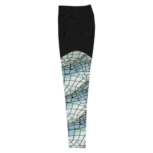 Dragonfly Compression Sports Leggings