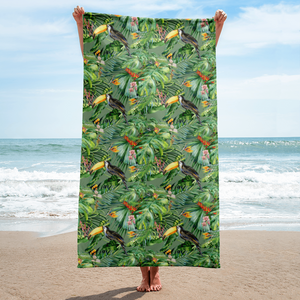 Toucan Towel (Green)