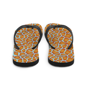 Giraffe Flip-Flops (Blizzard Blue)