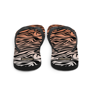 South China Tiger Striped Flip-Flops (Fade)