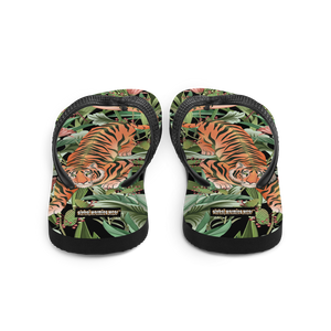 Crouching Tiger Flip-Flops