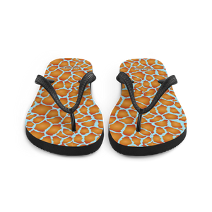 Giraffe Flip-Flops (Blizzard Blue)