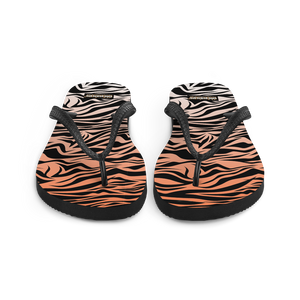 South China Tiger Striped Flip-Flops (Fade)