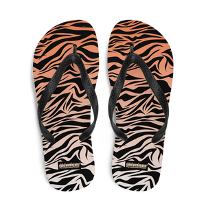 South China Tiger Striped Flip-Flops (Fade)