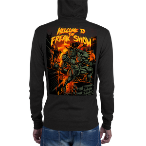Freak Show Unisex Lightweight Zip Hoodie