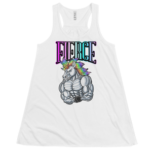 Fierce Too Women's Flowy Racerback Tank
