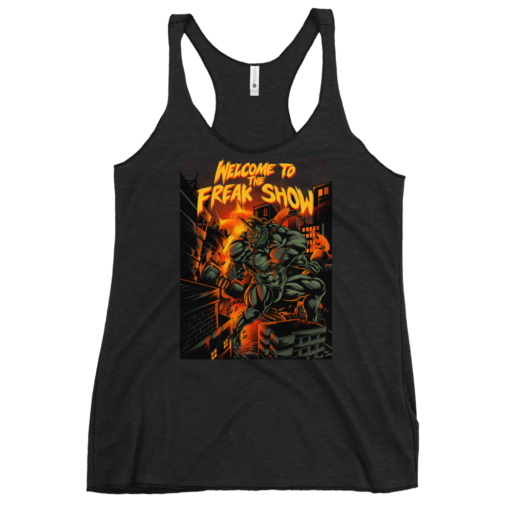 Freak Show Women's Triblend Racerback Tank