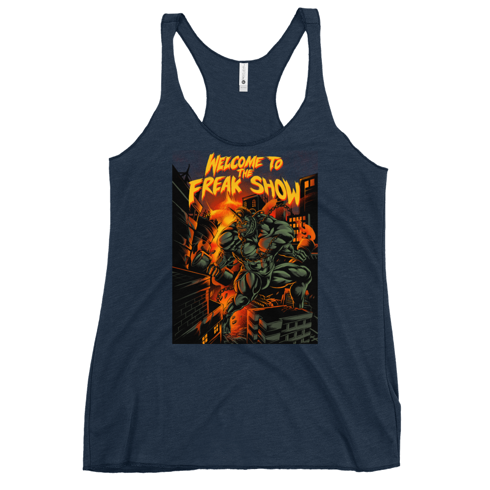 Freak Show Women's Triblend Racerback Tank
